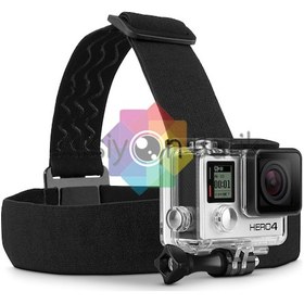 Resim Sjcam. Xiaomi Yı. Eken. Gopro Uyumlu Kafa Bandı Head Strap 