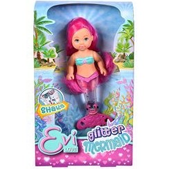 Resim Evi Love Glitter Mermaid Pembe Saçlı 