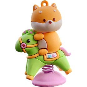 Resim Sallanan Shiba Inu Dekor Huiliang 