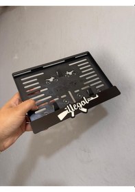 Resim 3d İllegal Motor Pleksi Plakalık 
