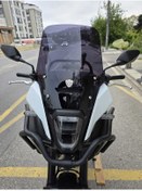 Resim MOTOCAM Honda NX 500 Ön Cam 34cm 2025 Model Siyah Renkli 4mm Orijinal Boylu uyumlu 