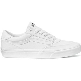 Resim Vans Brooklyn Ls Erkek Sneaker Vn000d7qwww1 Beyaz Beyaz 