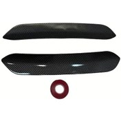 Resim Topnotch Vw Golf 7 Mk7 7.5 R Gtı Karbon Fiber Spoiler Arka Kanat Siyah Cila 