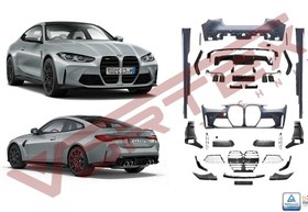 Resim Bmw G82 Body Kit (Ön Arka Marşbiyel) 2021 Sonrası Uyumlu 
