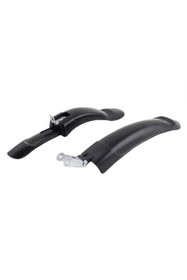 Resim HALL BREATHE 24-26 jant uyumlu bisiklet çamurluk seti, ön ve arka, dayanıklı plastik tasarım 