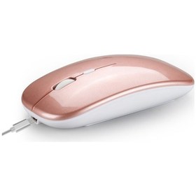 Resim Maiyame Hxsj M90 Modlu Kablosuz Mouse BT 5.0 2.4 G Optik Mouse Şarj Edilebilir Mouse 