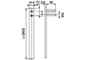 Resim Canex Merkezi Çekmece Kilidi 16MM 