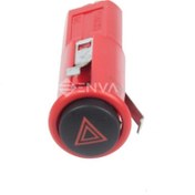 Resim otobalcı Saab 9.5 Dörtlü Sinyal Flaşör Düğmesi Anahtarı 1998--2006 