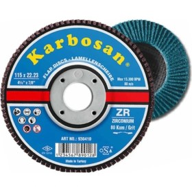 Resim Karbosan Premium 115 Flap Disk Zr 80 - 983465 