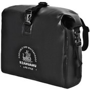 Resim Skycıty Elektrikli Bisiklet Scooter İçin Bisiklet Gidonu Çantası Su Geçirmez Pvc Gidonu Çantası Siyah 