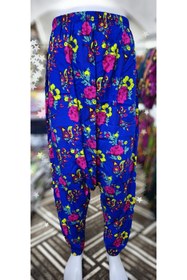 Resim MODA Çiçek Desenli Cepli Şalvar 