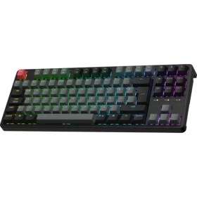 Resim Keychron C3 Pro 8K, klasik TKL (%80) düzenine ve QMK desteği, PBT tuş kapakları, Super Brown Switch 8000 Hz Kablolu Özel Siyah Mekanik Klavye (C3PX-H3-TR) 