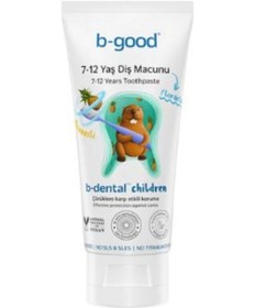 Resim B-Good 7-12 Yaş Florürlü Çocuk Diş Macunu 50 ML 