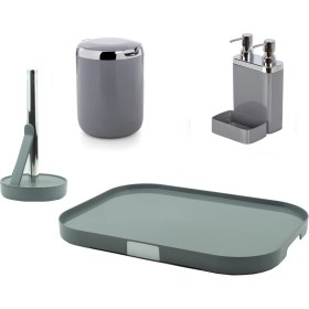 Resim Primanova Mutfak Seti Viva Dörtlü Gri 