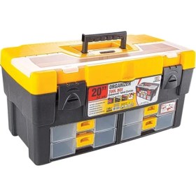 Resim Super Bag ASR2055 20 Inç Takım Çantası Plastik Kilitli 