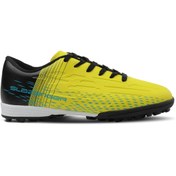 Resim Slazenger Score I Hs Futbol Erkek Halı Saha Ayakkabı Neon Sarı / Siyah Sa13Fe075-917 Slazenger