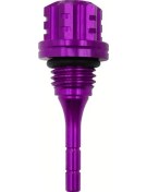 Resim Chuangyinshop Mor Motor Gy6 Bws 125cc Cnc Alüminyum Yağ Çubuğu Kapak Tıpası Purple 