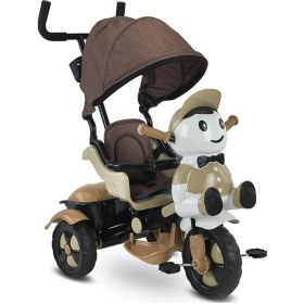 Resim Toys 125 Yupi Üç Tekerlekli Tenteli Ebeveyn Kontrollü Bisiklet Çocuk Bisikleti 