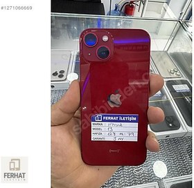 Resim Apple iPhone 13 İkinci El TR | 128 GB | Kırmızı 