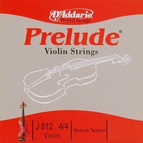 Resim D'Addario J812 Prelude 4/4 Tek Keman Teli (La) 
