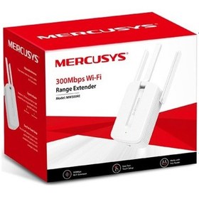 Resim Mercusys Mw300Re 300 Mbps Kablosuz Menzil Genişletici 