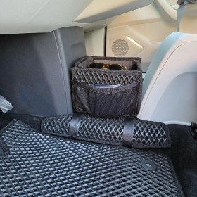 Resim Togg T10X Konsol Arası Organizer Çanta Fileli Eşya Koyma Kutusu Bod Siyah 