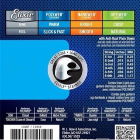 Resim AyrStore 10 46 Polyweb Light Elektro Gitar Teli 12050 