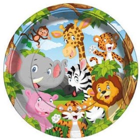 Resim Alyasüs Tabak Safari 23 Cm 8 Adet 