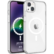 Resim Buff iPhone 14 Plus Magsafe Air Hybrid Kılıf 