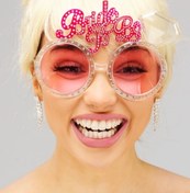 Resim artlab Art Bride To Be Bekarlığa Veda Partisi Gözlüğü Pembe Renk Lab 