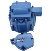 Resim Magideal Ford Uyumlu K6951or 429 460 352 360 390 Distribütör Kapağı + Rotor Mavi 