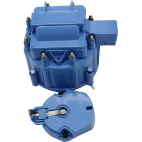Resim Magideal Ford Uyumlu K6951or 429 460 352 360 390 Distribütör Kapağı + Rotor Mavi 