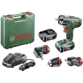 Resim Bosch AdvancedImpact 18 1.5 Ah Çift Akülü Lityum-iyon Akülü Matkap - 06039A3401 