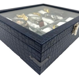 Resim Dijital Çarşı Richbox 12'li Saat Kutusu Dekoratif Köşe Korumalı Mango Laci 