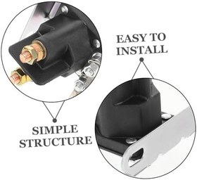 Resim Sosoport Golf Kartı Starter Relay Solenoidi Güvenilir ve Dayanıklı Yedek Starter Relay Kolay Kurulum ile Golf Kartınızın Performansını Artırın 