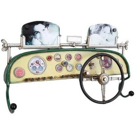 Resim Dekoratif Metal Askı Çerçeveli Ve Araba Konsolu Temalı Hediyeli 