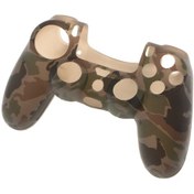 Resim Suntek Sony Playstation PS4 Denetleyicisi İçin Yumuşak Kılıf Cilt Kapak Gri - Siyah 