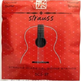 Resim AyrStore Strauss Scs 27 Klasik Gitar Teli Takım Normal Tension 