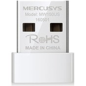 Resim Tp-Link Mercusys Mw150Us 150 Mbps Nano Kablosuz USB Adaptör 