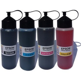 Resim Epson Xp-312 Uyumlu 4X500 ML Mürekkep Seti Duruink 4 Renk 