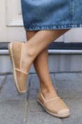 Resim faaf ASKA SHOES Kadın Pirinç Baskı/ Keten/Hasır Malzeme Espadril 