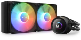 Resim NZXT Kraken 240 Black RGB AIO LCD Display 240 mm Intel(1700p)-AMD Uyumlu Sıvı Soğutucu 