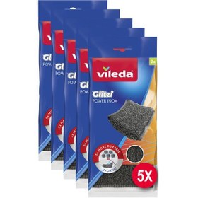 Resim Vileda Power Inox Çelik Bulaşık Sünger 5 x 2'li 