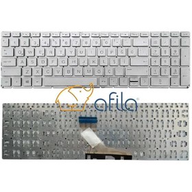 Resim Afila Hp 15-dy2005ds, 15-dy2005tg, 15-dy2006ca Uyumlu Notebook Klavyesi (Silver, Gri TR) 