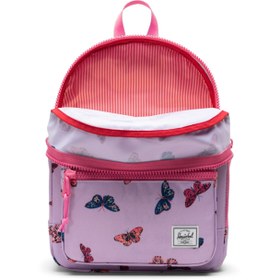Resim Herschel Heritage™ Çocuk | Su İtici Kumaş Sırt Çantası, 15 L - Lavanta Kelebek / OS 
