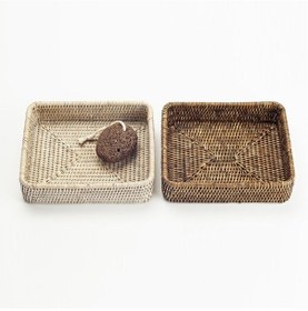 Resim Basket Tepsi, Tezgah Üstü - Beyaz Beyaz 