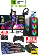Resim DMC N262 (PUBG,GTA 5) Ryzen 5 3600,16gb Ram,512gb Ssd,rtx3050,24''180hz Oyuncu Masaüstü Bilgisayar 