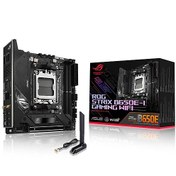Resim Asus ROG STRIX B650E-I GAMING WIFI AMD B650 Soket AM5 DDR5 6400MHz 2xM.2 Mini ITX Anakart 