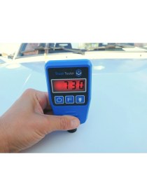 Resim Trust Tester Pro Boya Ölçüm Cihazı Demir ve Alüminyum Mikron ÖlçerBoya kalınlık ölçer 2 yıl garantili 