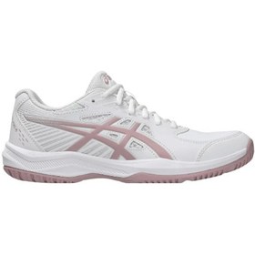 Resim Asics Court Slide 4 Beyaz Pembe Kadın Tenis Ayakkabısı 